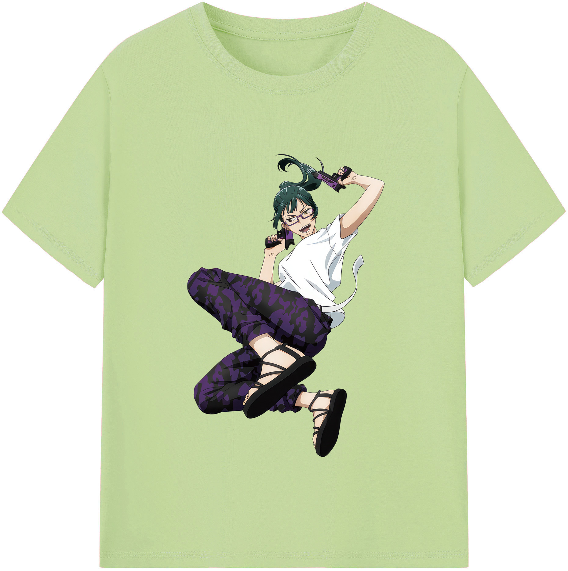 （画像用） 呪術廻戦 Jujutsu Kaisen 綿100％半袖Tシャツ（フロントプリント）